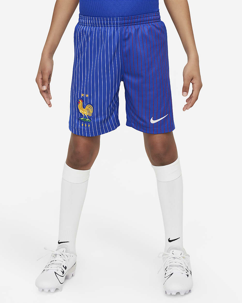 FFF 2024 Stadium Away Older Kids Nike Dri FIT Football Replica Shorts